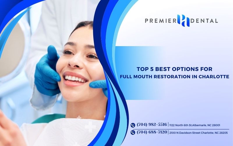 Top 5 Best Options for Full Mouth Restoration in Charlotte