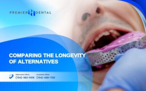 alternatives to dental implants in CharlotteComparing the longevity of alternatives